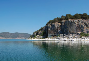 Görsel 1.73 Prespa Gölü (Yunanistan, Arnavutluk ve Makedonya)