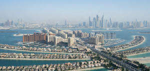 Görsel 4.7 Palmiye Adaları’nda çok sayıda otel, alışveriş merkezi vb. bulunur (Dubai-Birleşik Arap Emirlikleri).