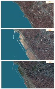 Görsel 4.8 Maltepe Sahil Parkı deniz doldurularak inşa edilmiştir (İstanbul).