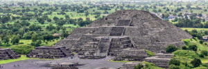 Görsel 3.7 Aztek medeniyeti (Teotihuacan - Meksika)